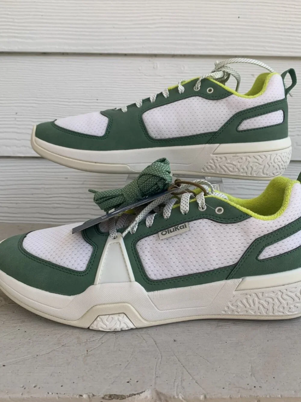 OluKai Anau Mens 8.5 Pickleball Sneaker Non-Marking Court Shoes 10545-WBSE